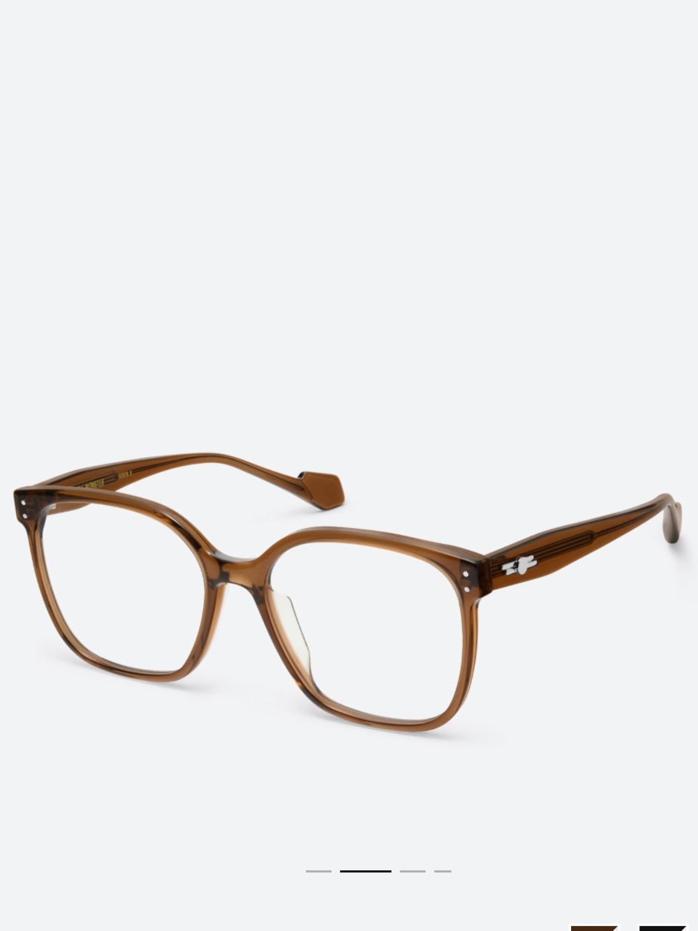 GENTLE MONSTER Women's Brown Eyeglasses